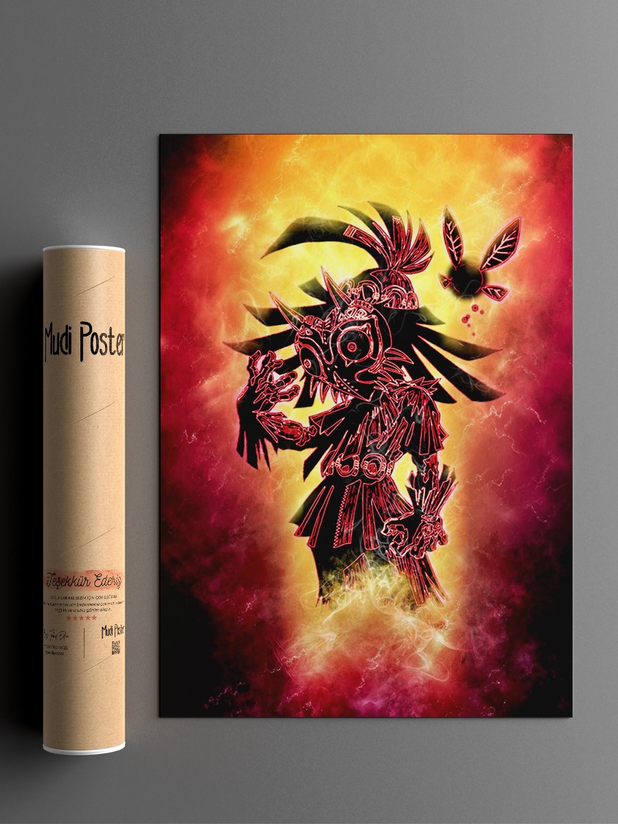The Legend of Zelda Anime Poster Çerçevesiz Yüksek Kalite Anime Duvar Poster