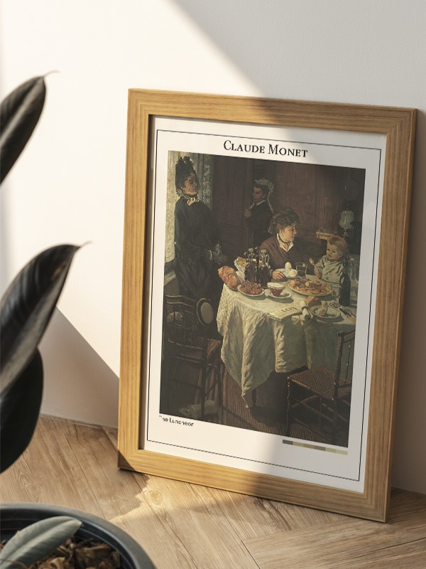 Claude Monet The Luncheon Poster