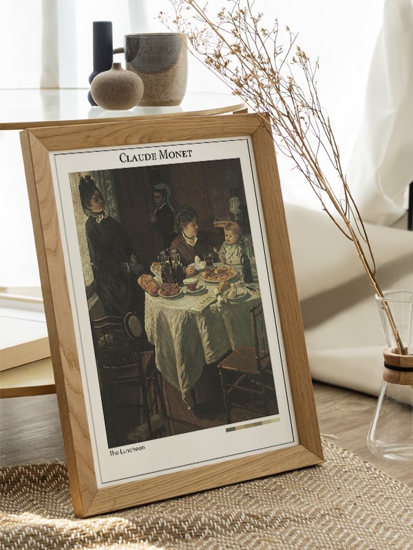 Claude Monet The Luncheon Poster