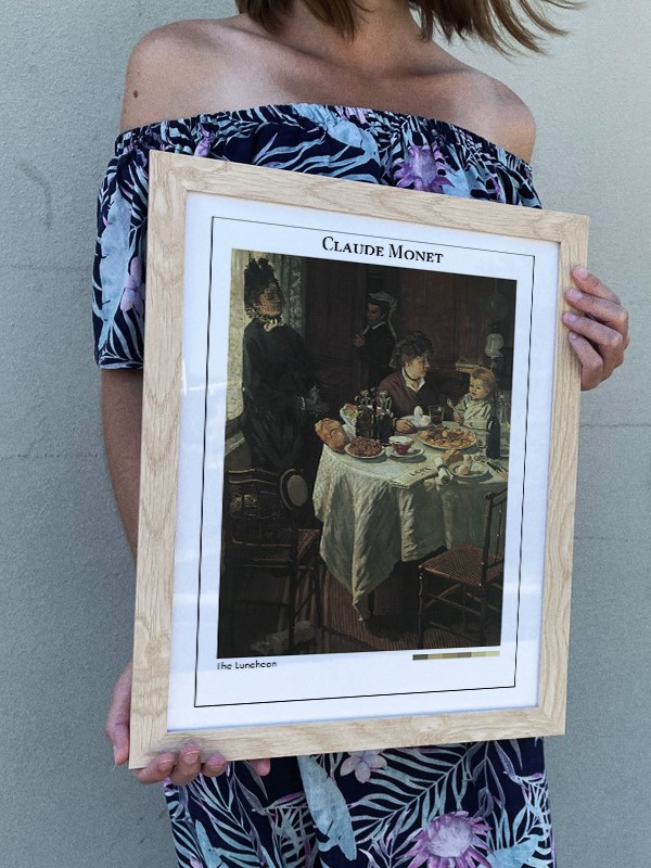 Claude Monet The Luncheon Poster