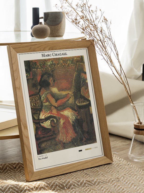 Marc Chagall The Model Poster