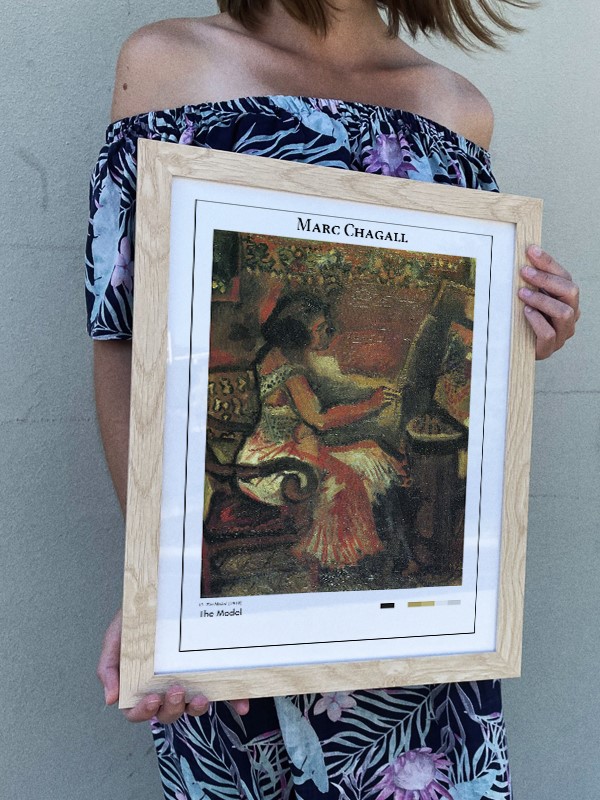 Marc Chagall The Model Poster