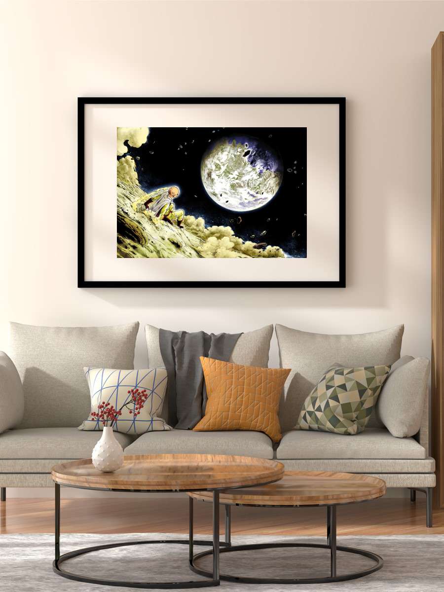 The Moon Landing Anime Poster Çerçevesiz Yüksek Kalite Anime Duvar Poster