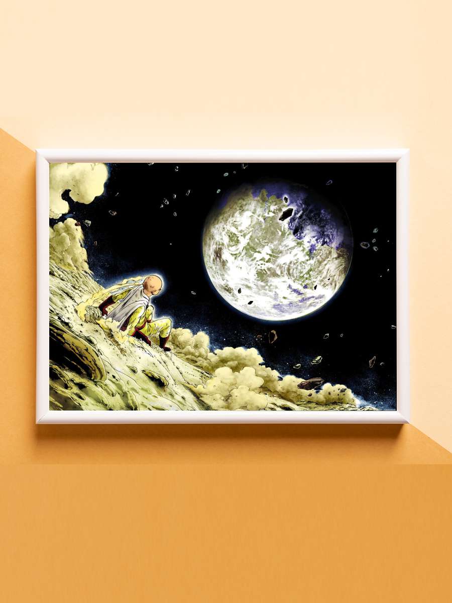 The Moon Landing Anime Poster Çerçevesiz Yüksek Kalite Anime Duvar Poster