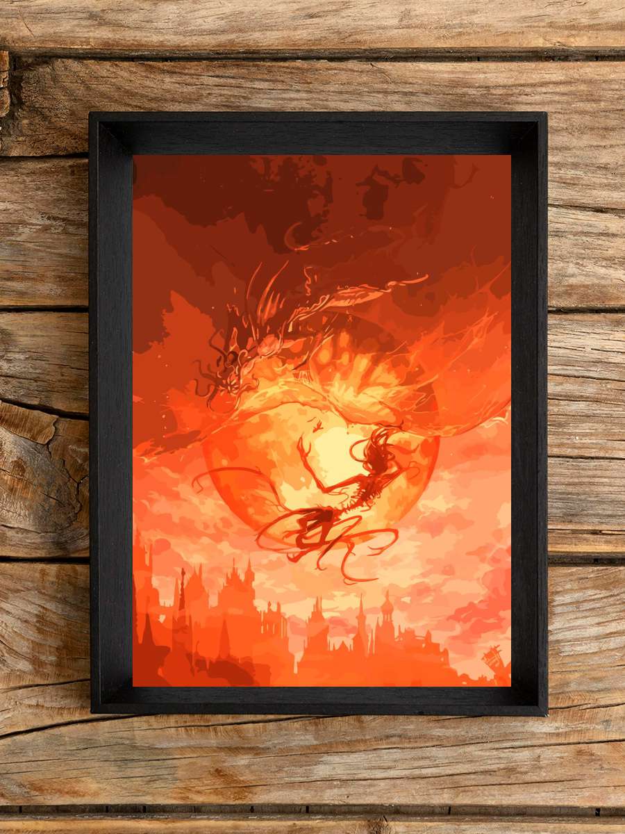 The old hunters Bloodborne Anime Poster Çerçevesiz Yüksek Kalite Anime Duvar Poster
