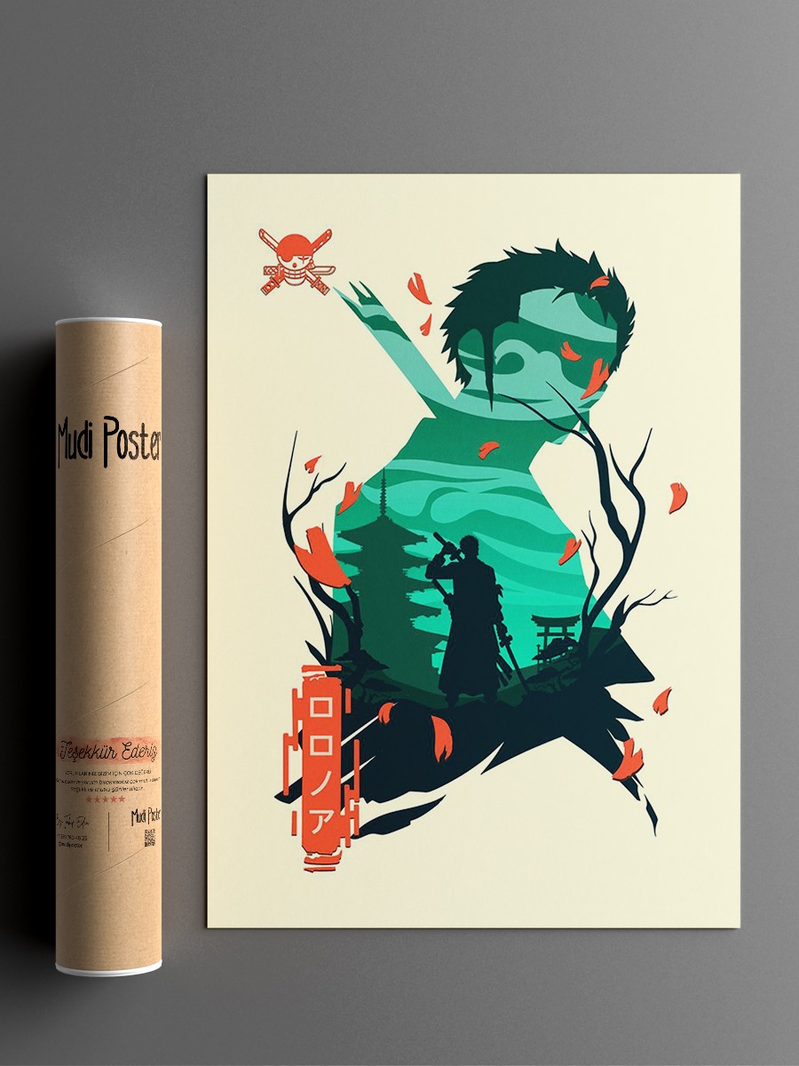 The Pirate v3  Anime Poster Çerçevesiz Yüksek Kalite Anime Duvar Poster