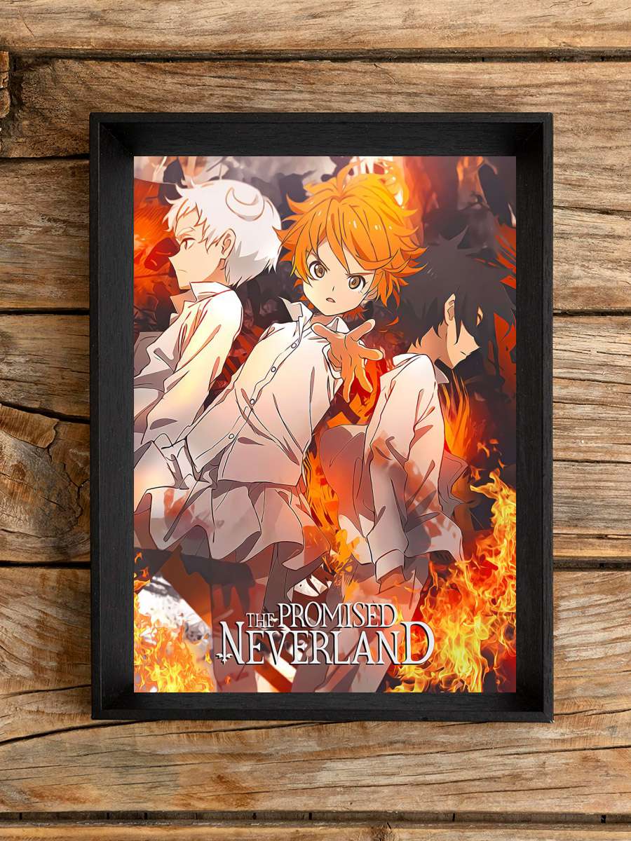 The Promised Neverland Anime Poster Çerçevesiz Yüksek Kalite Anime Duvar Poster