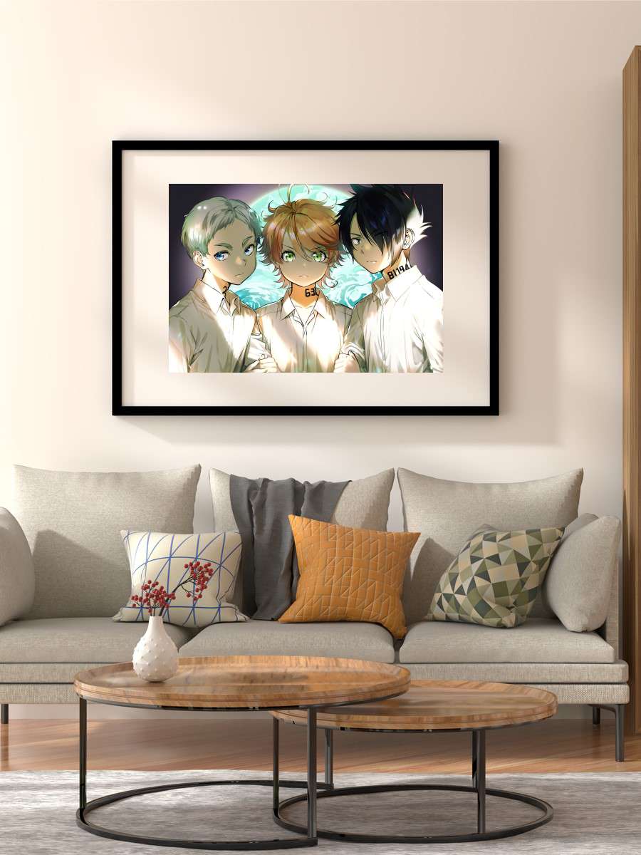 the promised neverland Anime Poster Çerçevesiz Yüksek Kalite Anime Duvar Poster