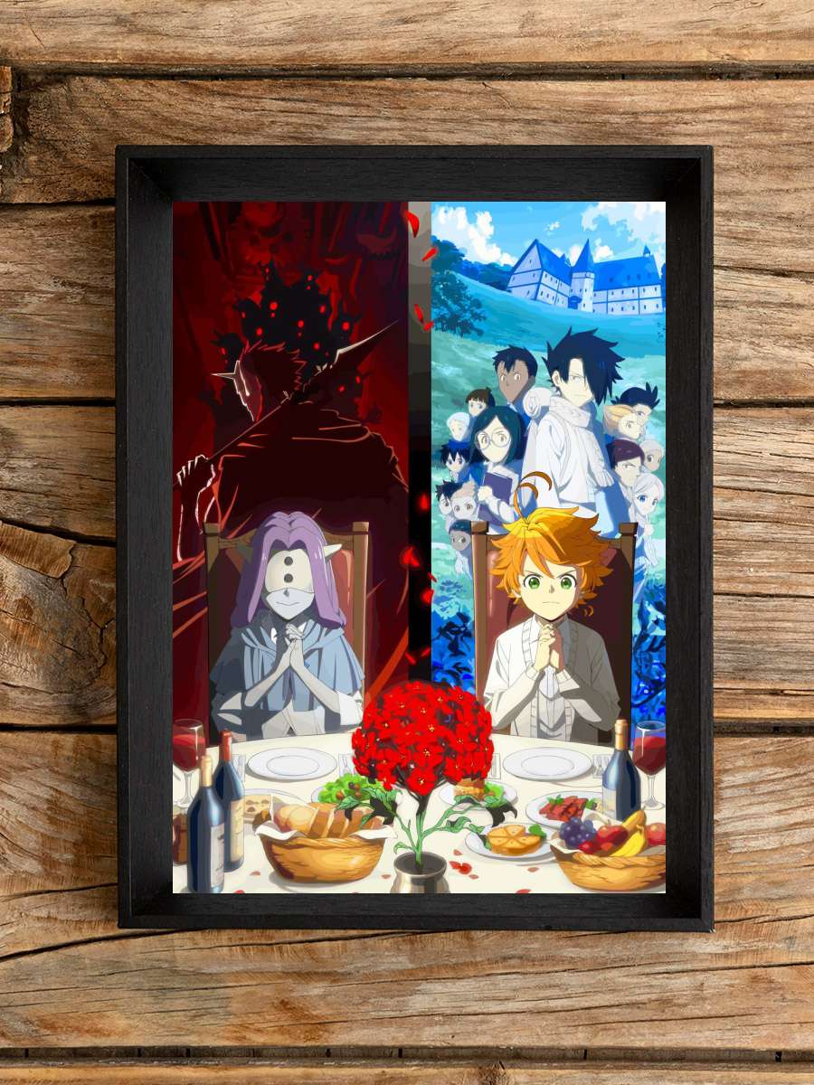 The Promised Neverland Anime Poster Çerçevesiz Yüksek Kalite Anime Duvar Poster