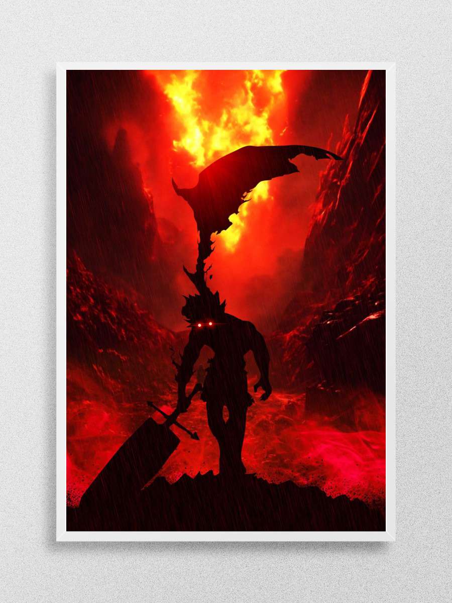 the rise of the devil Anime Poster Çerçevesiz Yüksek Kalite Anime Duvar Poster