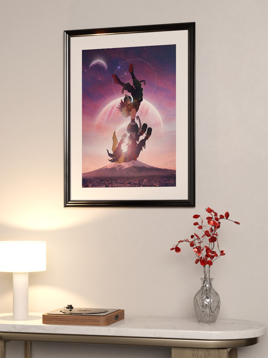 The Rivals Anime Poster Çerçevesiz Yüksek Kalite Anime Duvar Poster