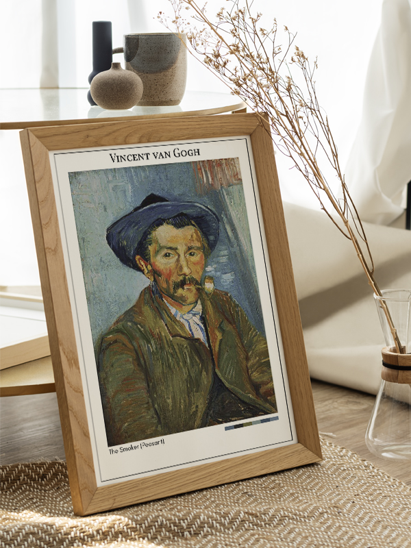Vincent van Gogh The Smoker (Peasant) Poster