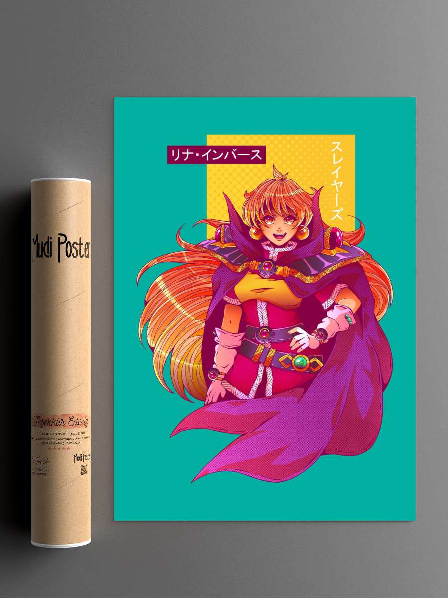 The Sorceress Anime Poster Çerçevesiz Yüksek Kalite Anime Duvar Poster