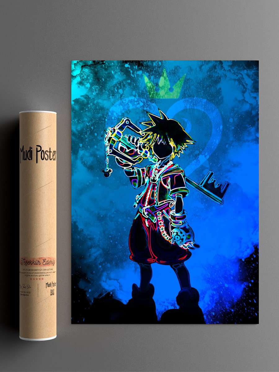 The Soul of the Kingdom Anime Poster Çerçevesiz Yüksek Kalite Anime Duvar Poster