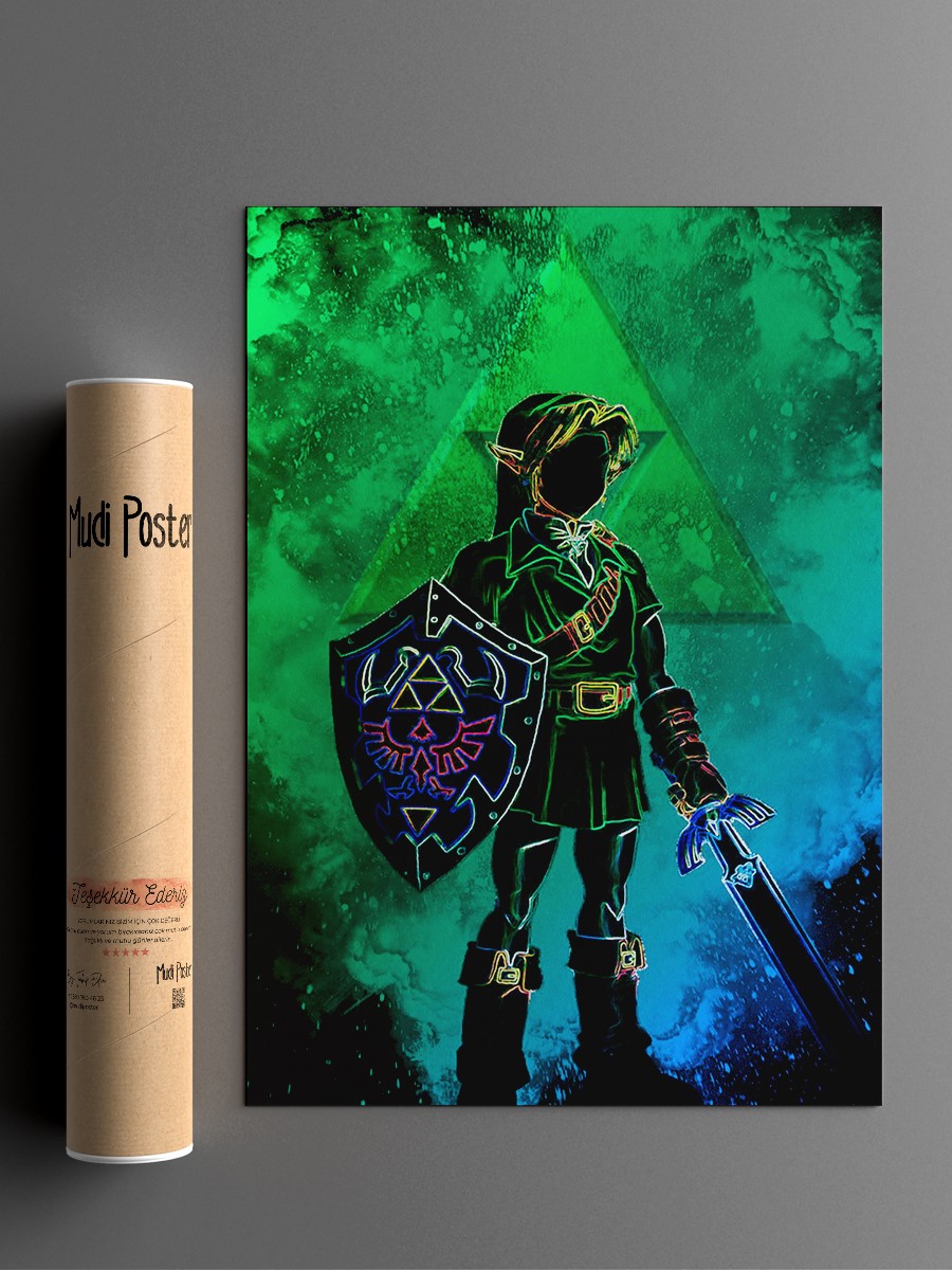 The Soul of Time Anime Poster Çerçevesiz Yüksek Kalite Anime Duvar Poster