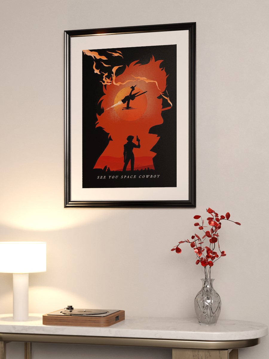 The Space Cowboy Anime Poster Çerçevesiz Yüksek Kalite Anime Duvar Poster