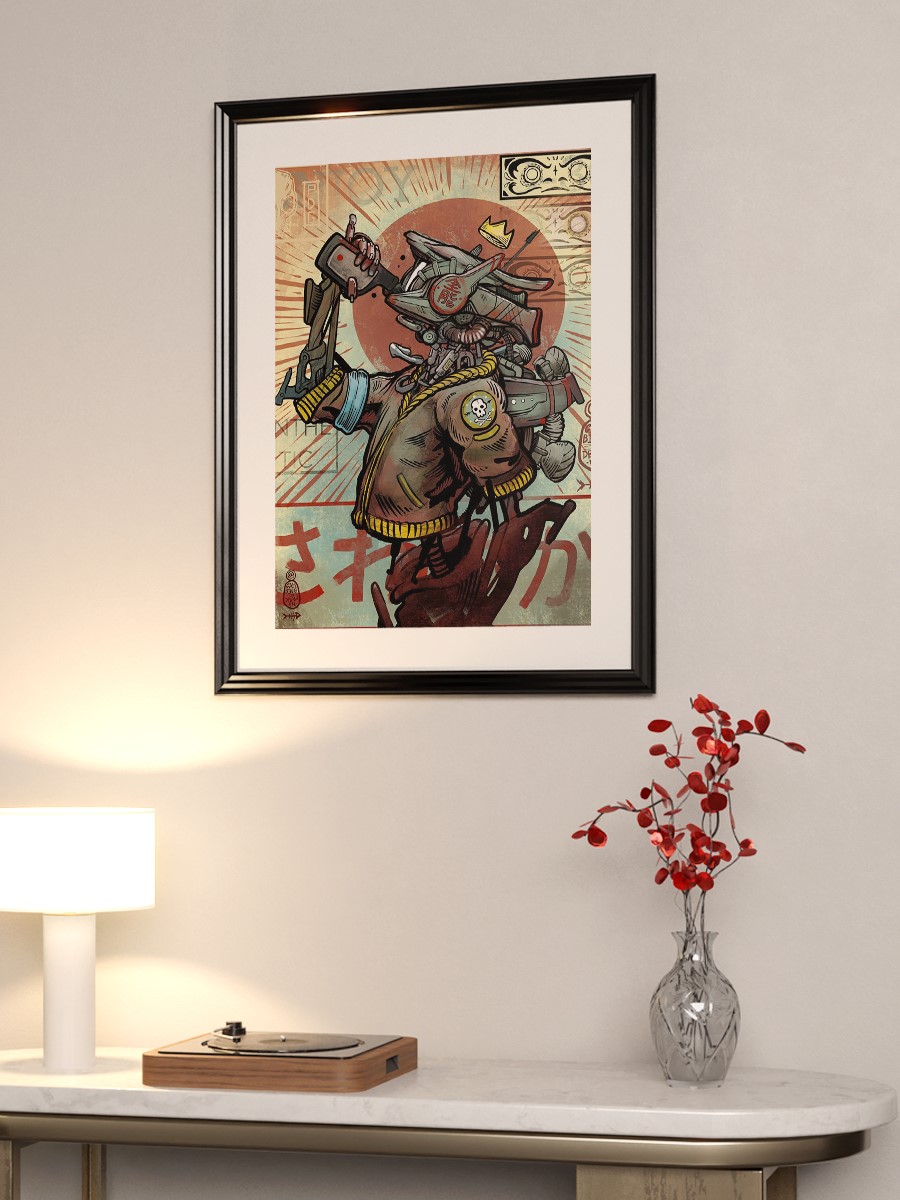 Thirst Bot Anime Poster Çerçevesiz Yüksek Kalite Anime Duvar Poster