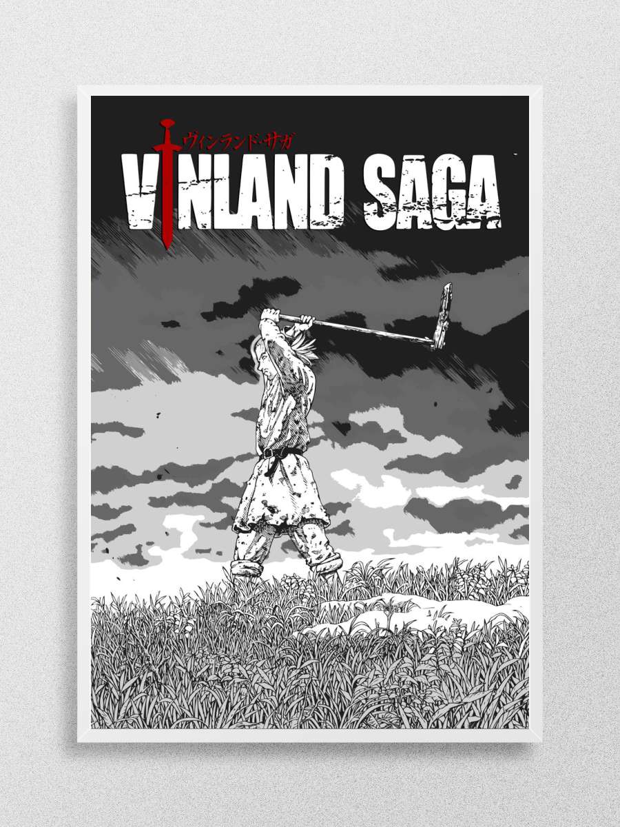 Thorfinn vinland saga Anime Poster Çerçevesiz Yüksek Kalite Anime Duvar Poster
