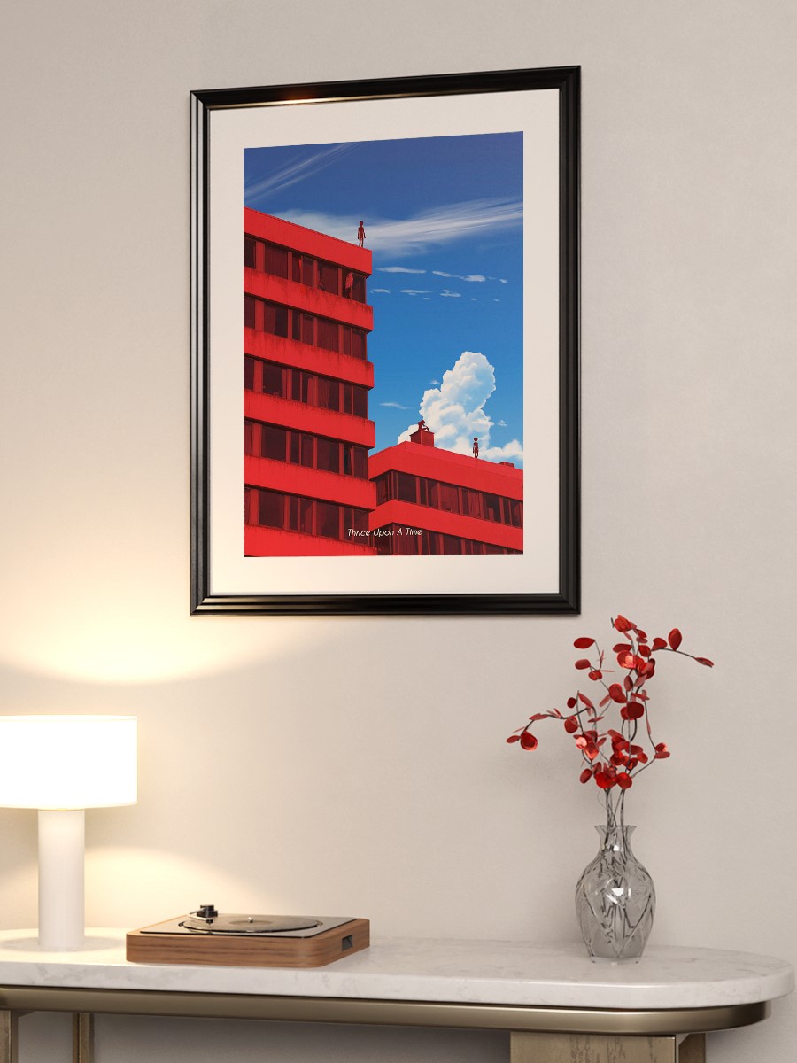 Thrice Upon A Time Anime Poster Çerçevesiz Yüksek Kalite Anime Duvar Poster