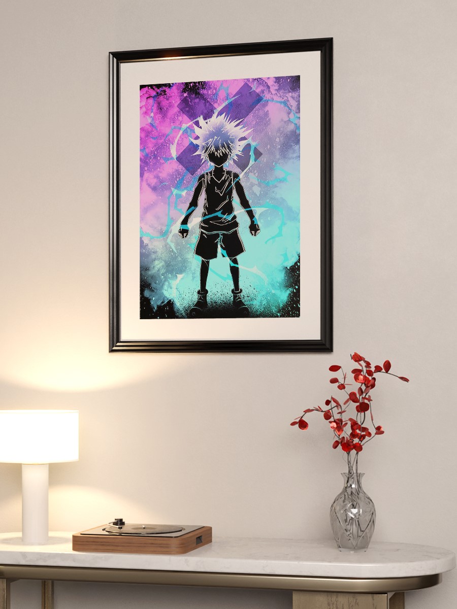 Thunderbolt Soul Anime Poster Çerçevesiz Yüksek Kalite Anime Duvar Poster