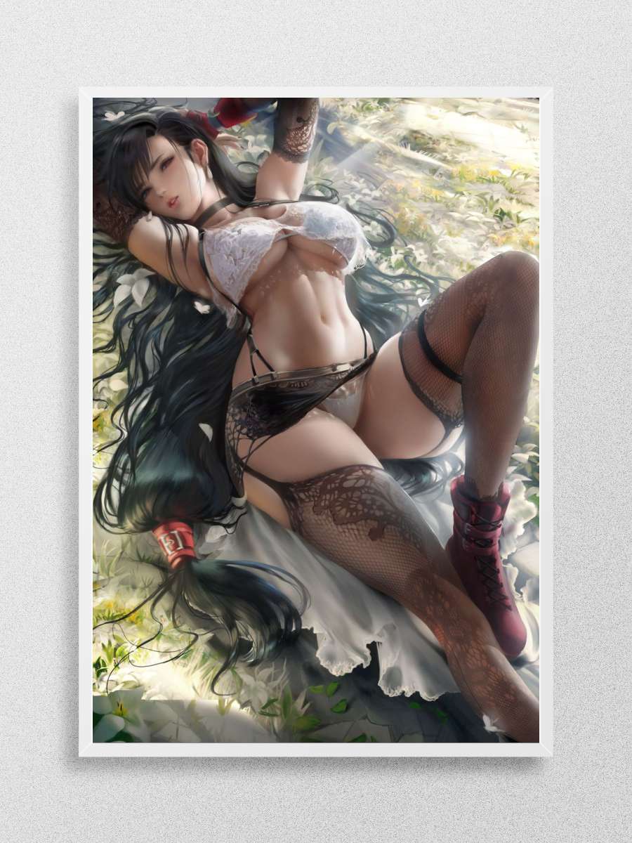 Tifa Lace Anime Poster Çerçevesiz Yüksek Kalite Anime Duvar Poster