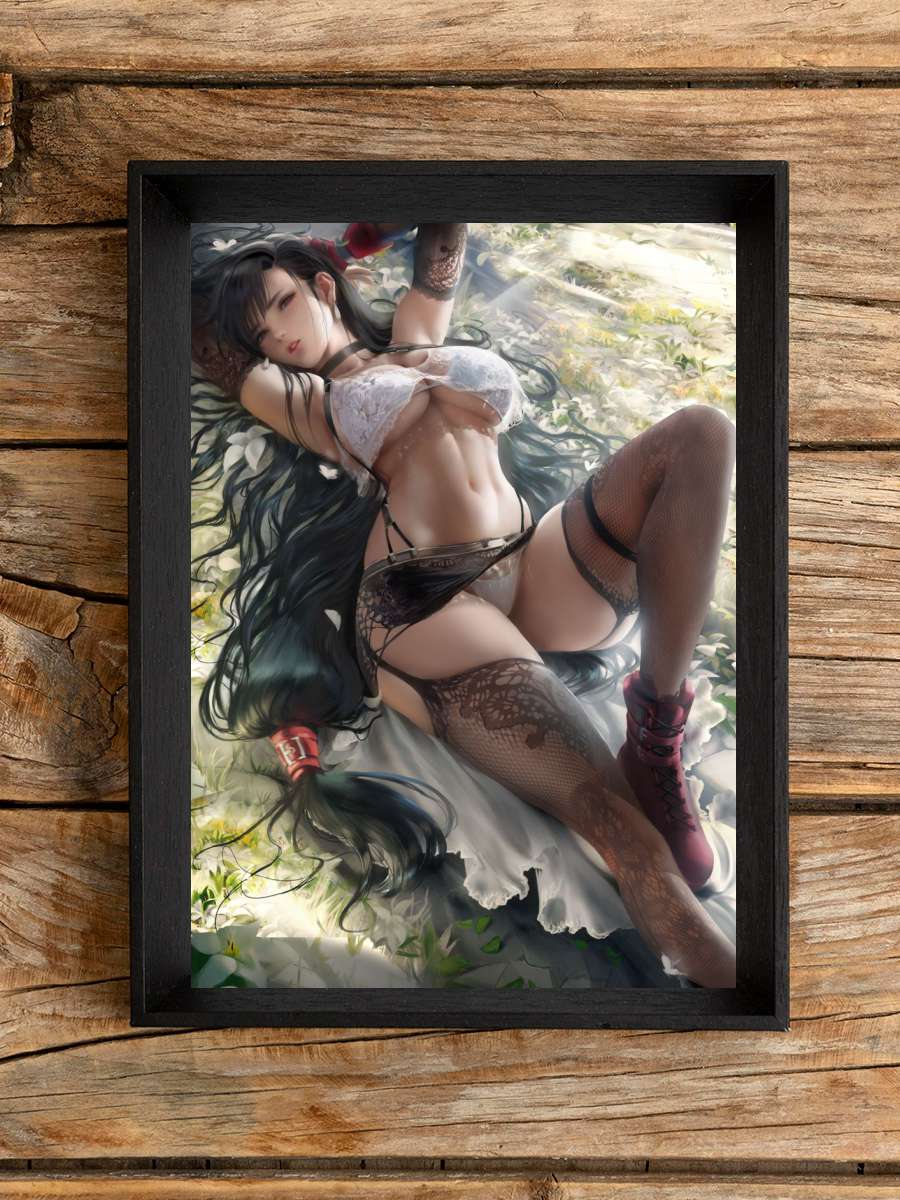 Tifa Lace Anime Poster Çerçevesiz Yüksek Kalite Anime Duvar Poster