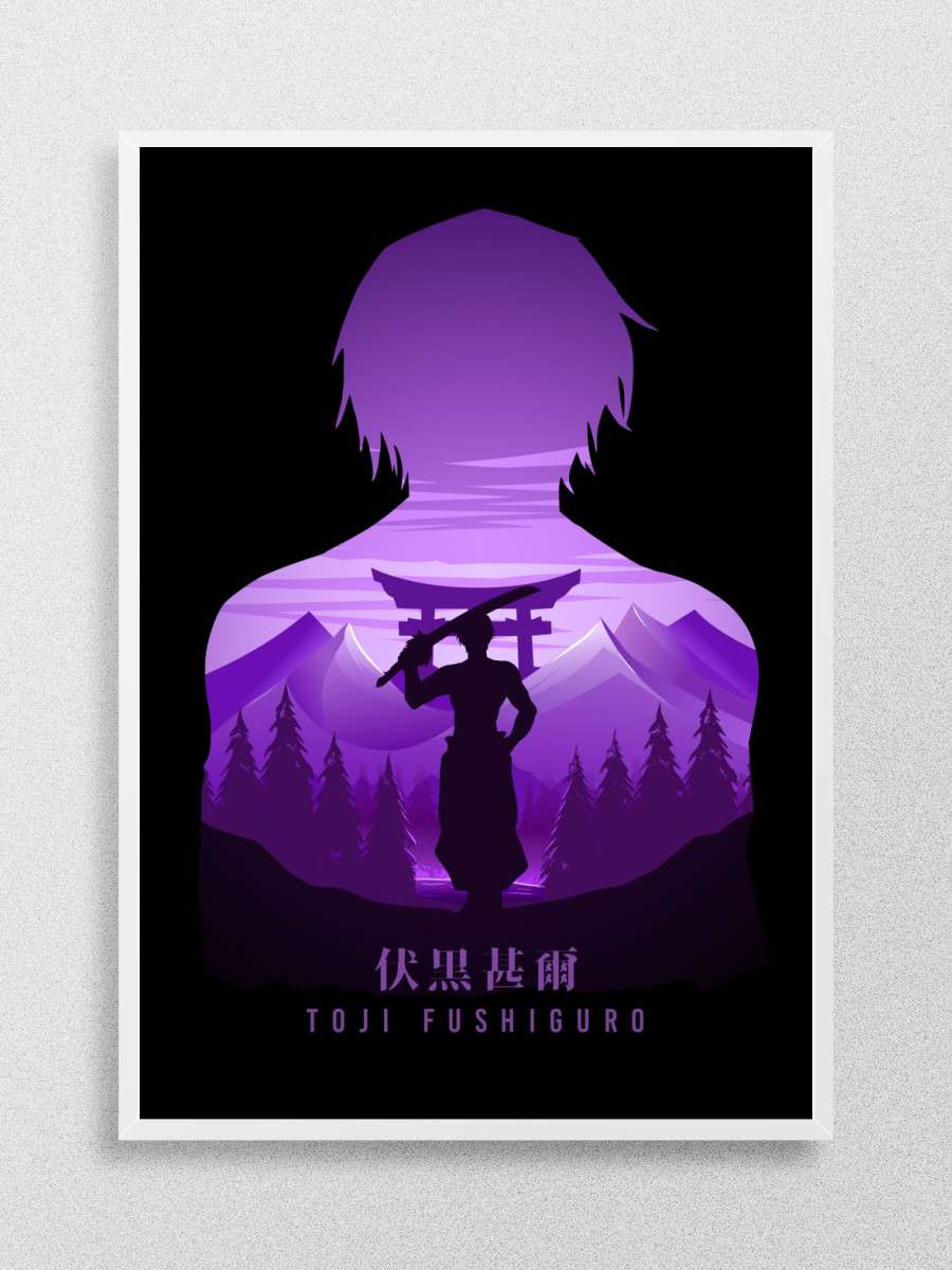 Toji Fushiguro Jujutsu Anime Poster Çerçevesiz Yüksek Kalite Anime Duvar Poster