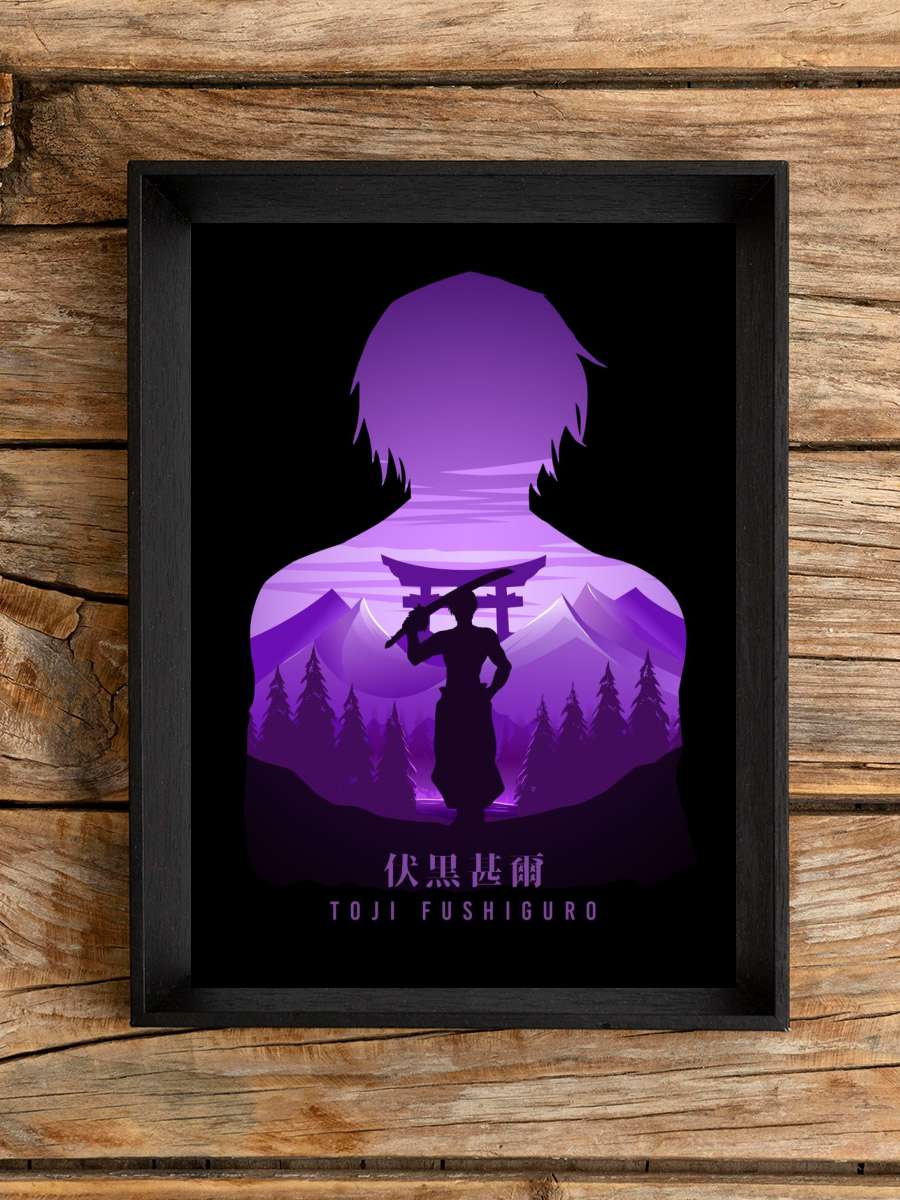 Toji Fushiguro Jujutsu Anime Poster Çerçevesiz Yüksek Kalite Anime Duvar Poster