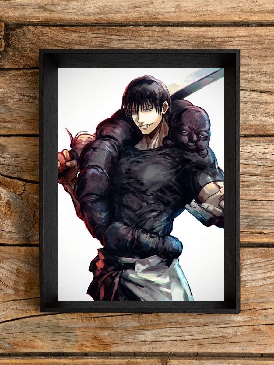 toji fushiguro jujutsu Anime Poster Çerçevesiz Yüksek Kalite Anime Duvar Poster