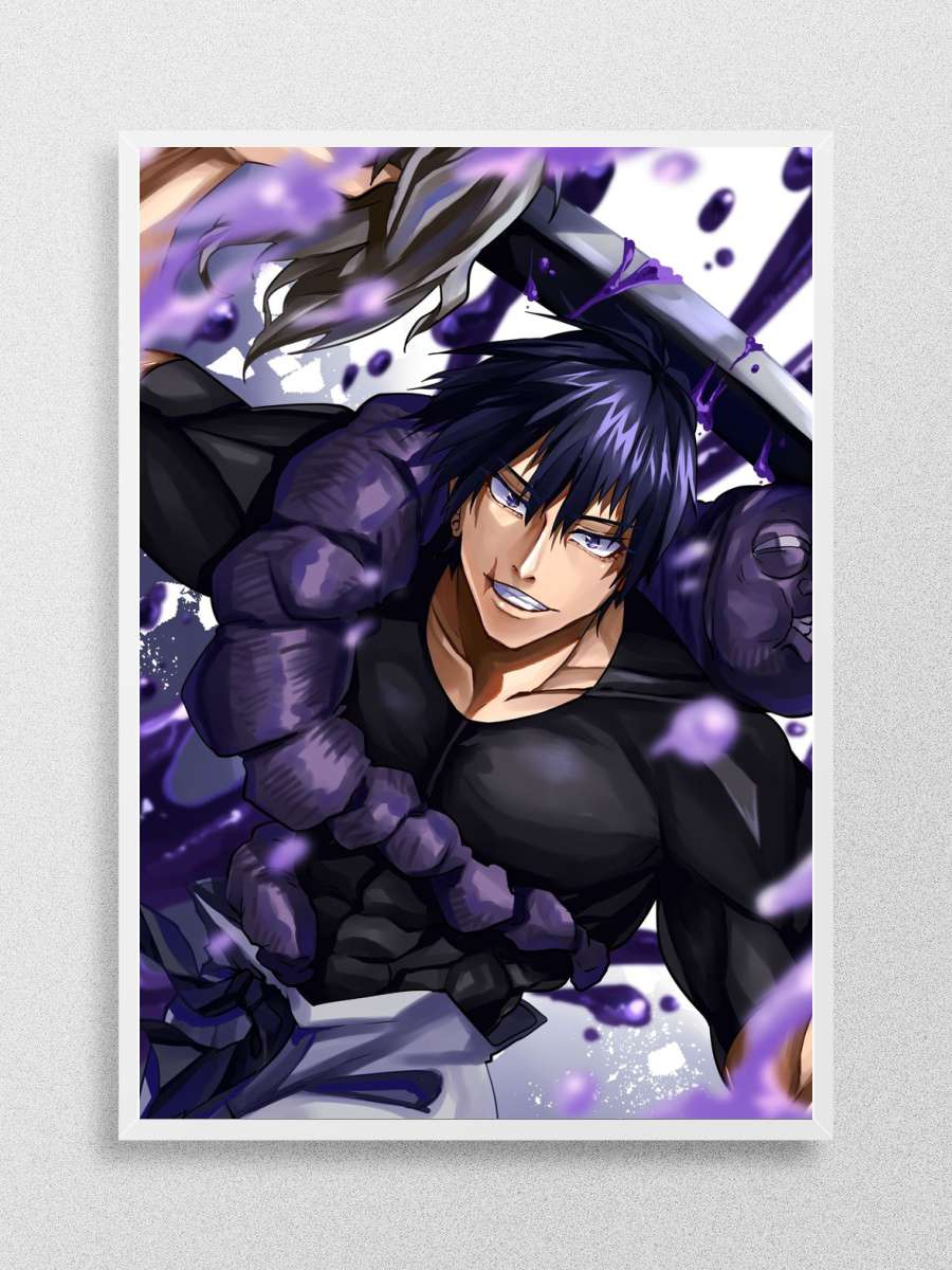 toji fushiguro jujutsu Anime Poster Çerçevesiz Yüksek Kalite Anime Duvar Poster