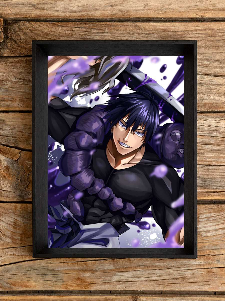 toji fushiguro jujutsu Anime Poster Çerçevesiz Yüksek Kalite Anime Duvar Poster