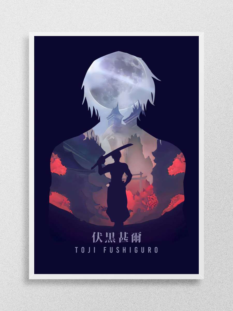 Toji Fushiguro Jujutsu Anime Poster Çerçevesiz Yüksek Kalite Anime Duvar Poster