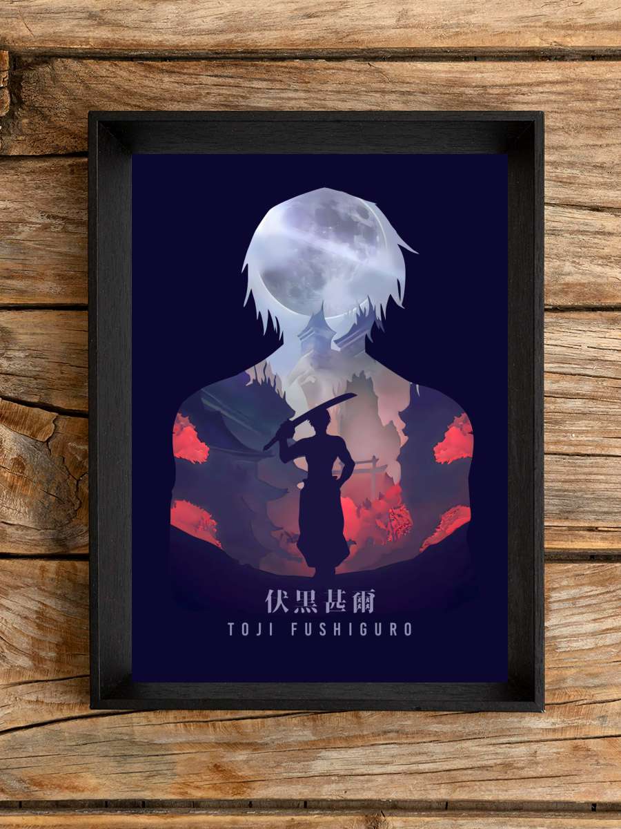 Toji Fushiguro Jujutsu Anime Poster Çerçevesiz Yüksek Kalite Anime Duvar Poster