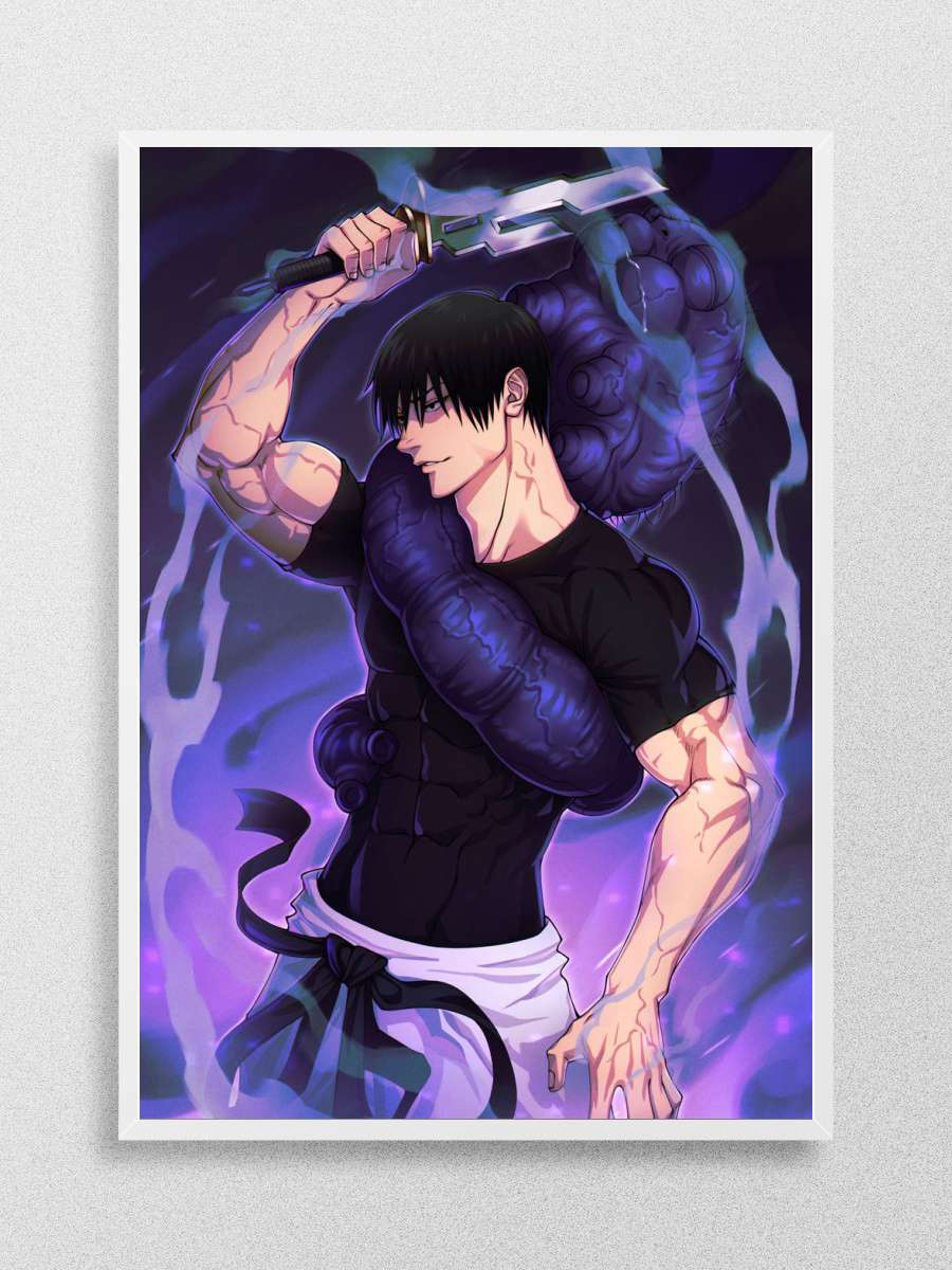 toji fushiguro jujutsu Anime Poster Çerçevesiz Yüksek Kalite Anime Duvar Poster