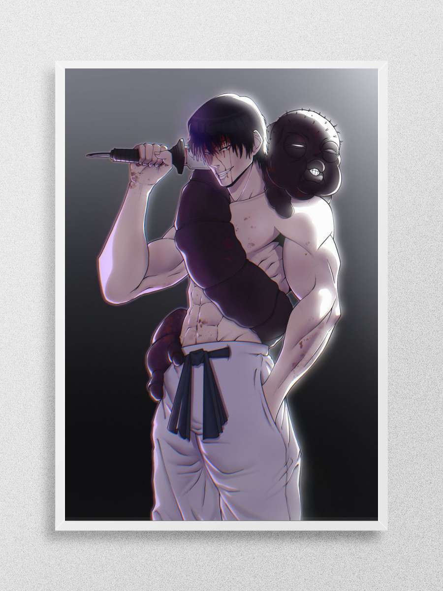 Toji Anime Poster Çerçevesiz Yüksek Kalite Anime Duvar Poster
