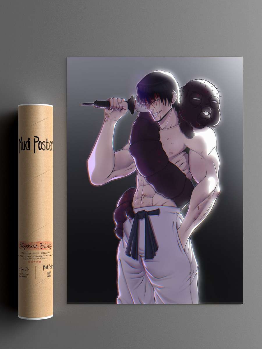 Toji Anime Poster Çerçevesiz Yüksek Kalite Anime Duvar Poster
