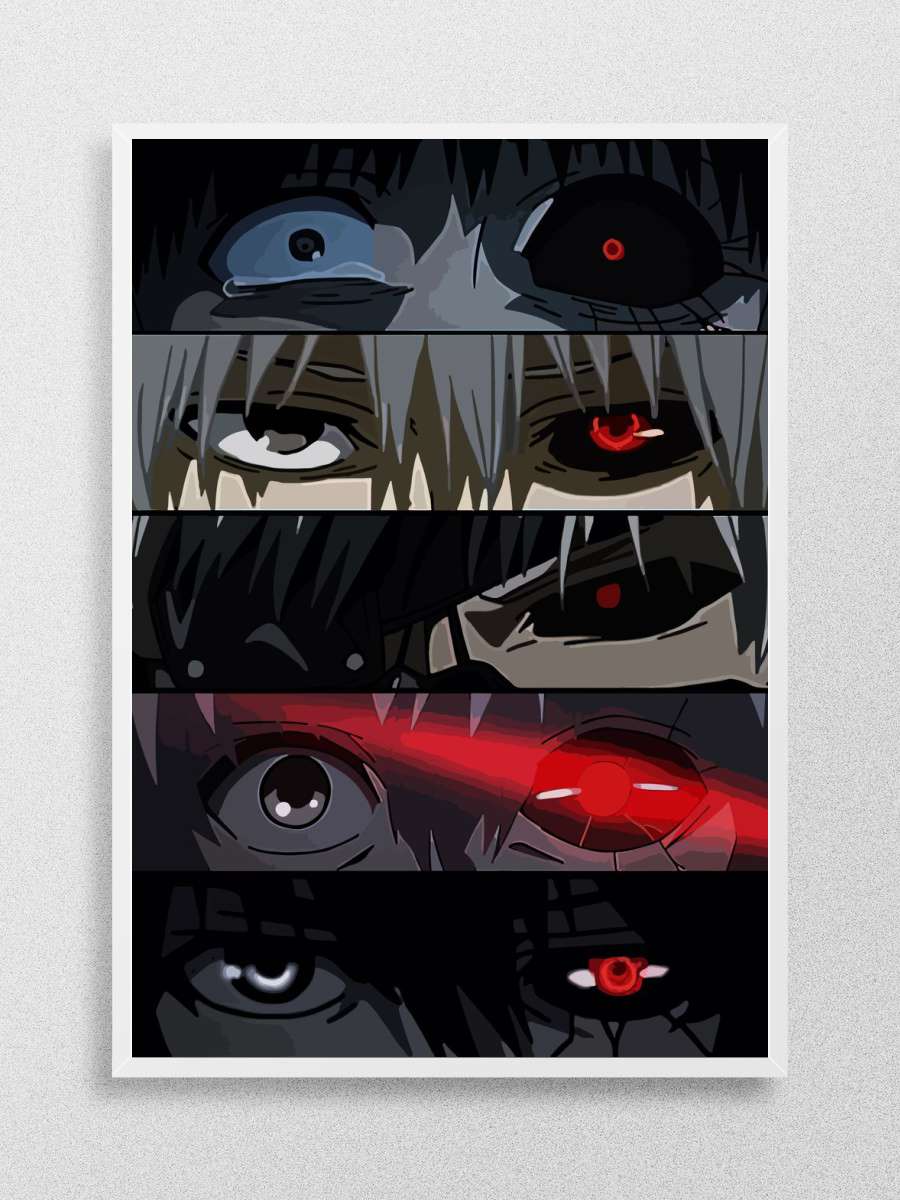 Tokyo Ghoul anime Anime Poster Çerçevesiz Yüksek Kalite Anime Duvar Poster