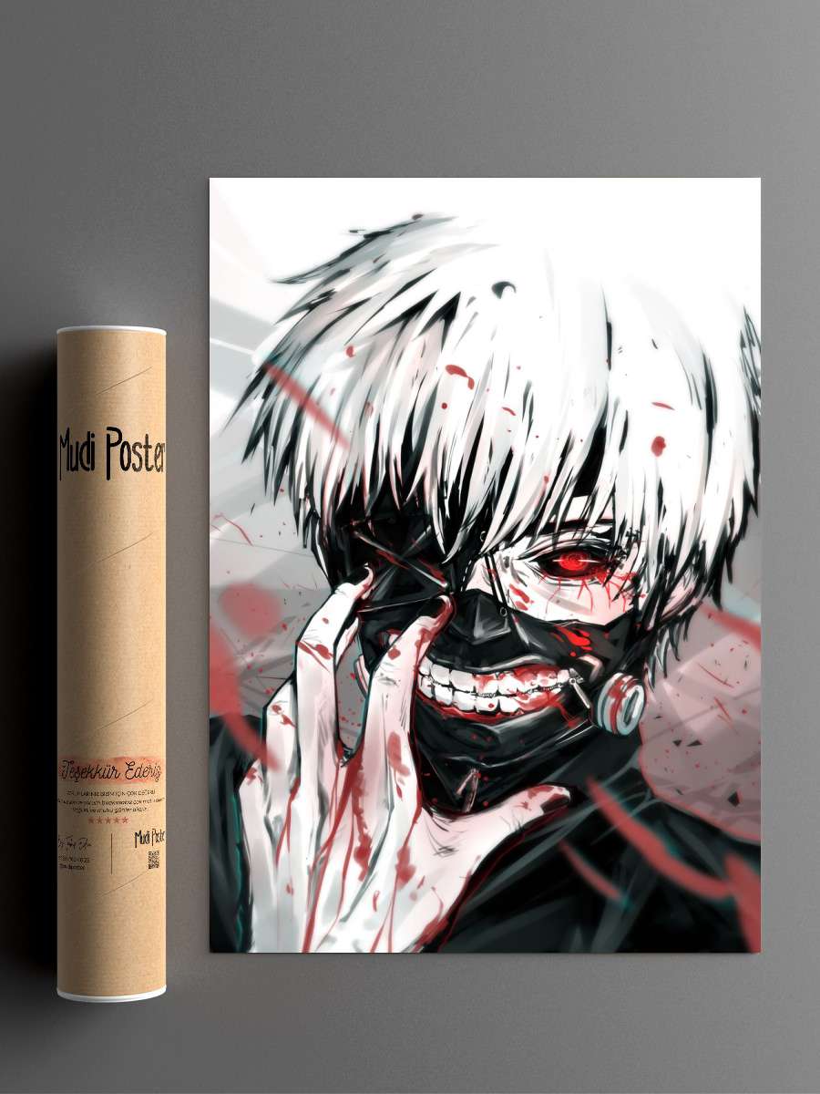 tokyo ghoul ken Anime Poster Çerçevesiz Yüksek Kalite Anime Duvar Poster