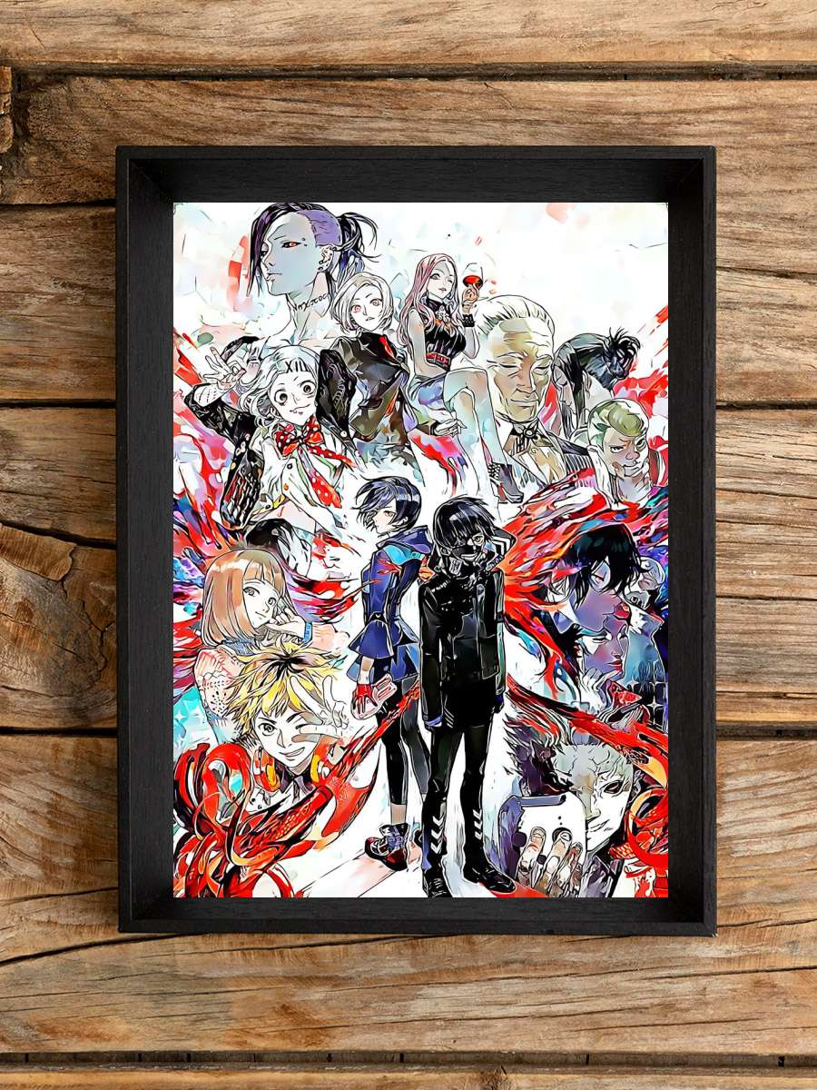 Tokyo Ghoul Anime Poster Çerçevesiz Yüksek Kalite Anime Duvar Poster