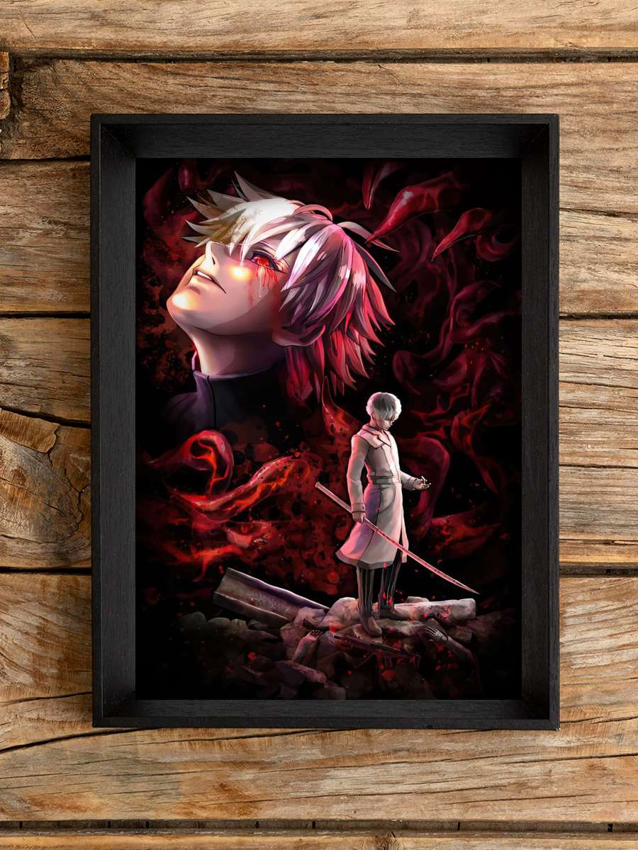 Tokyo Ghoul Anime Poster Çerçevesiz Yüksek Kalite Anime Duvar Poster