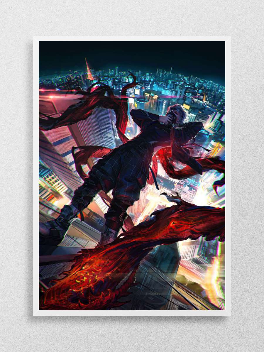 Tokyo ghoul Anime Poster Çerçevesiz Yüksek Kalite Anime Duvar Poster