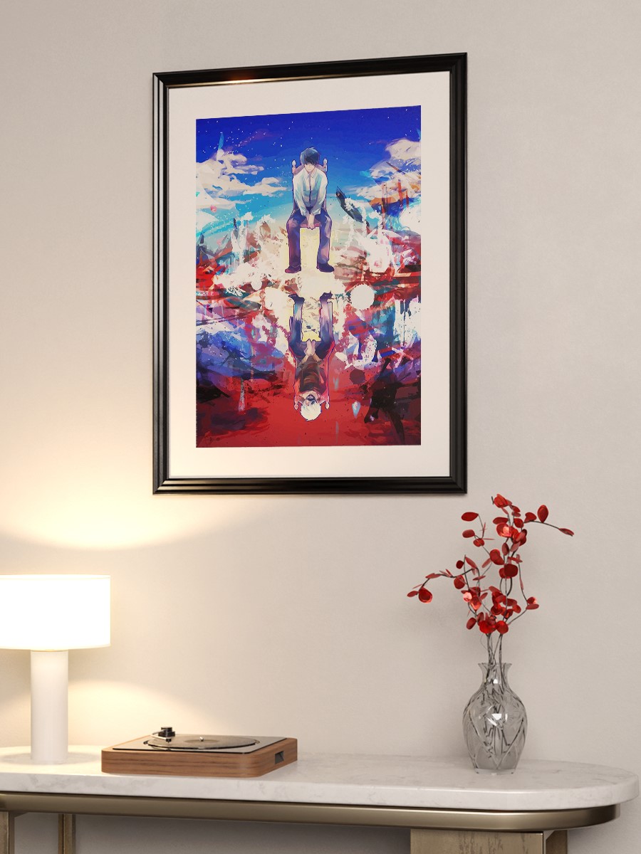 Tokyo Ghoul Anime Poster Çerçevesiz Yüksek Kalite Anime Duvar Poster