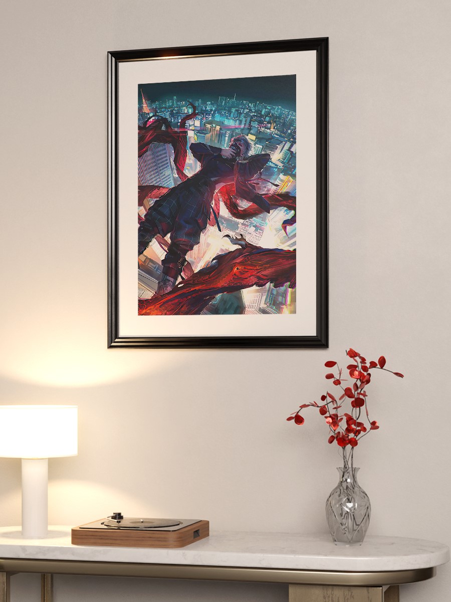 Tokyo Ghoul Anime Poster Çerçevesiz Yüksek Kalite Anime Duvar Poster