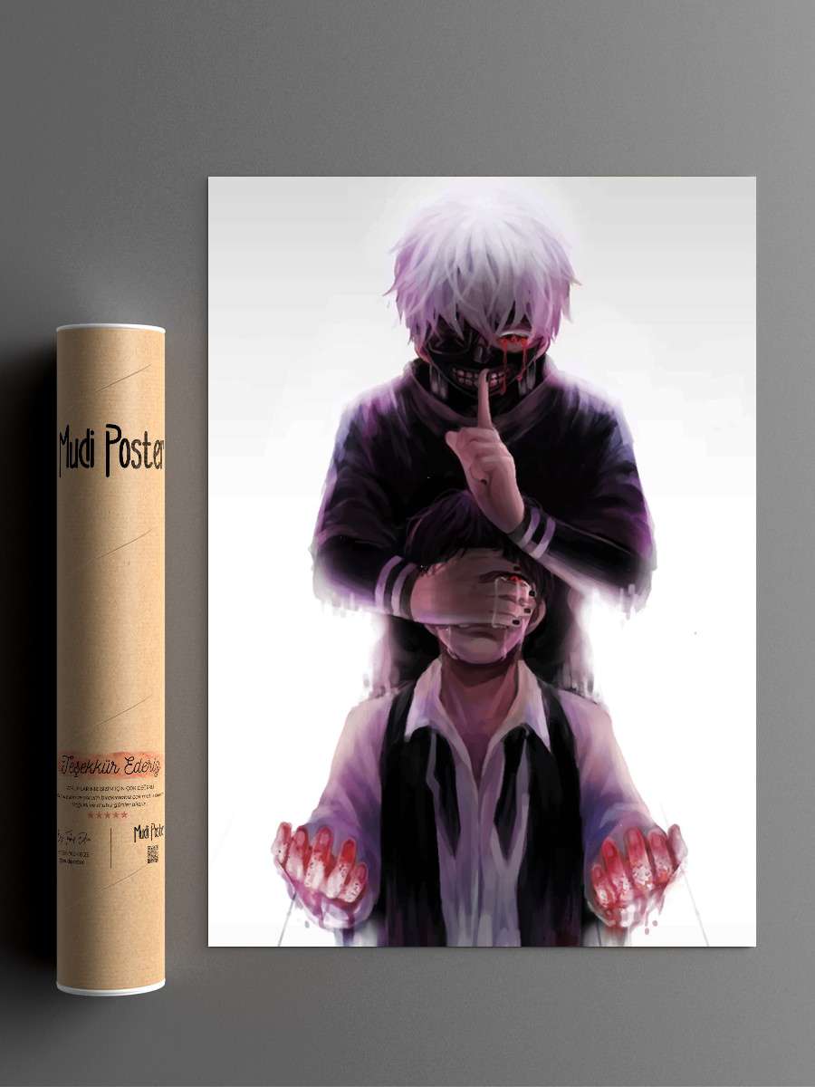 Tokyo ghoul Anime Poster Çerçevesiz Yüksek Kalite Anime Duvar Poster