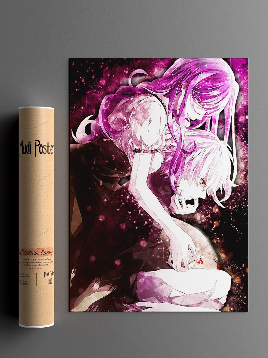 Tokyo Ghoul Anime Poster Çerçevesiz Yüksek Kalite Anime Duvar Poster