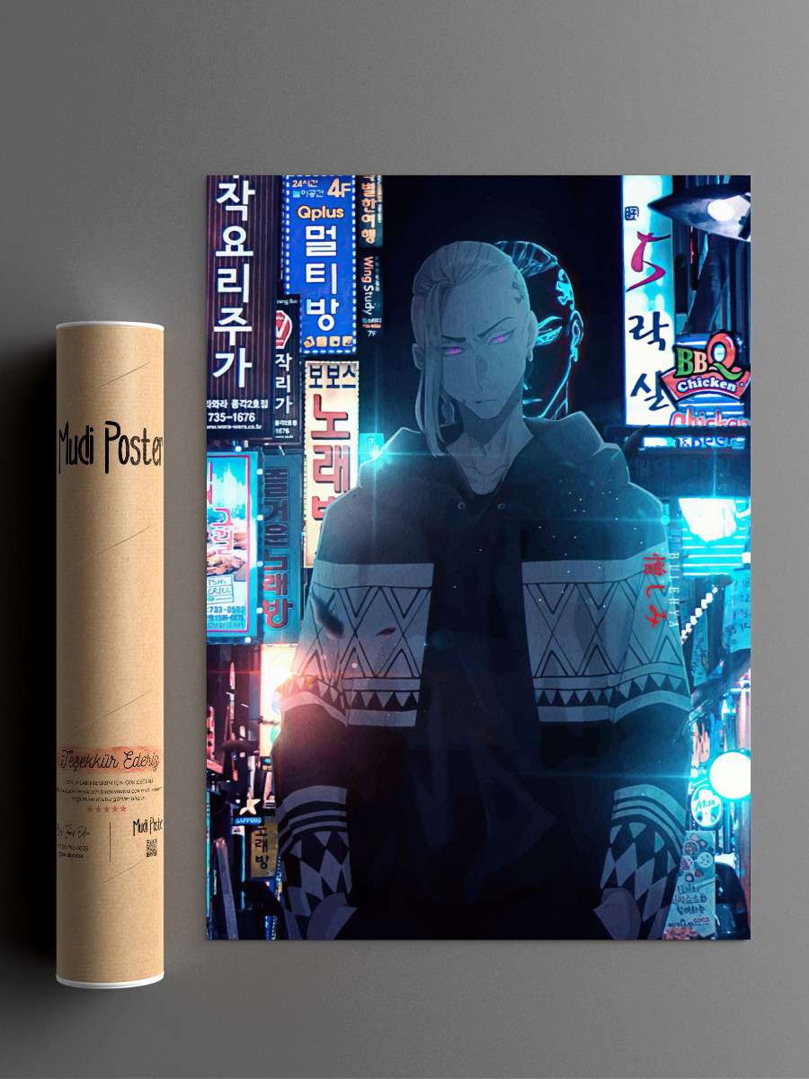 Tokyo Revenger Anime Poster Çerçevesiz Yüksek Kalite Anime Duvar Poster