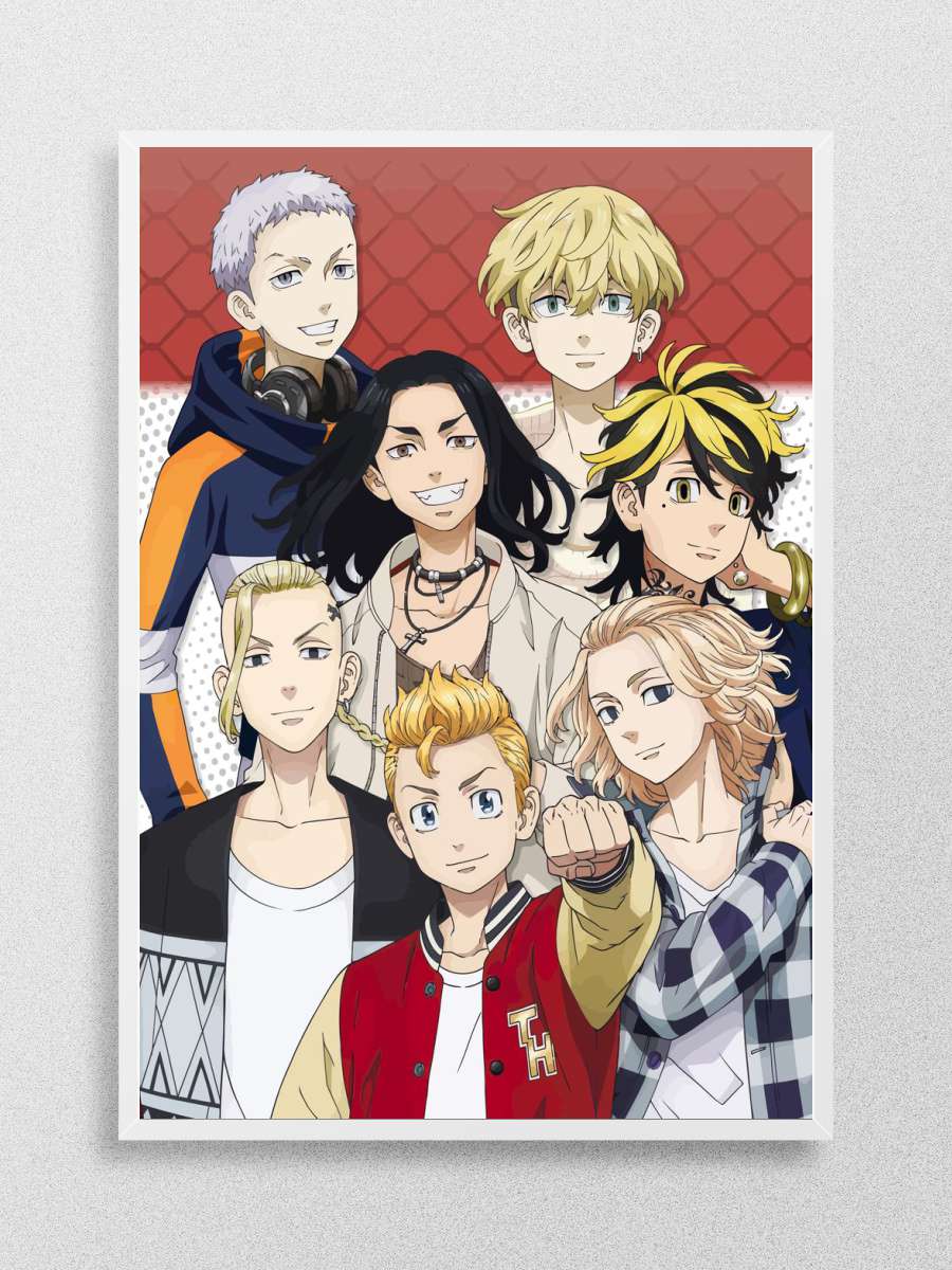 Tokyo Revengers Anime Poster Çerçevesiz Yüksek Kalite Anime Duvar Poster