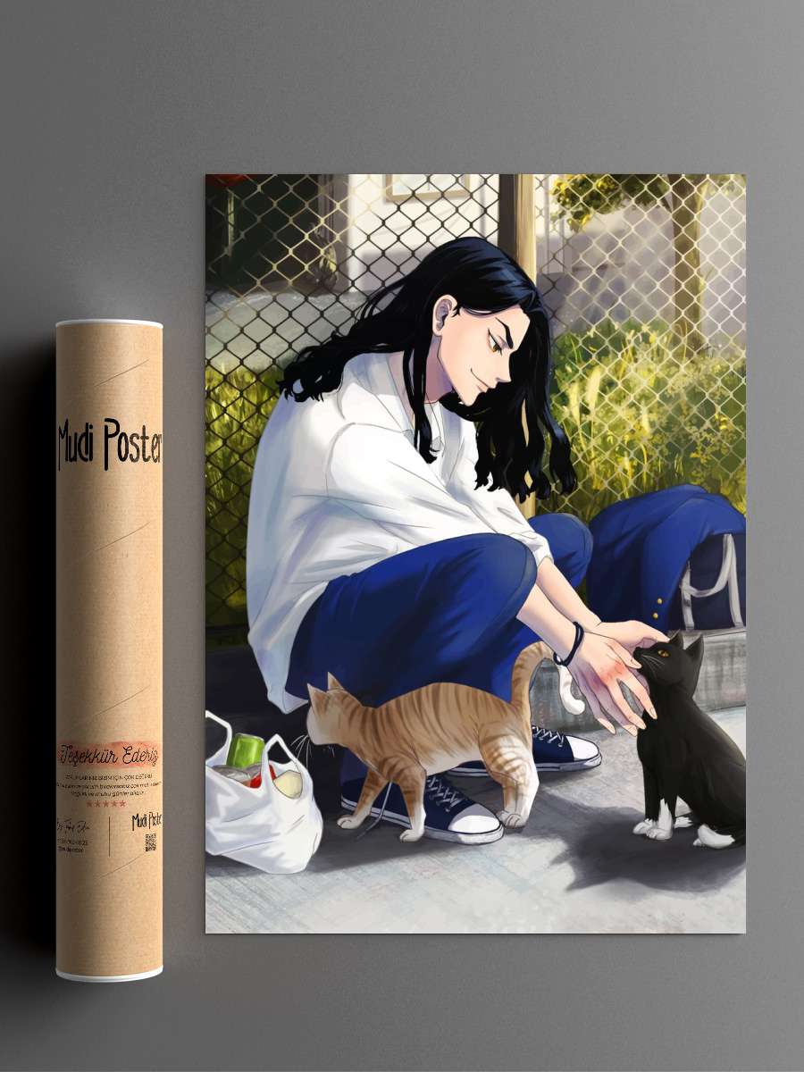Tokyo Revengers Anime Poster Çerçevesiz Yüksek Kalite Anime Duvar Poster
