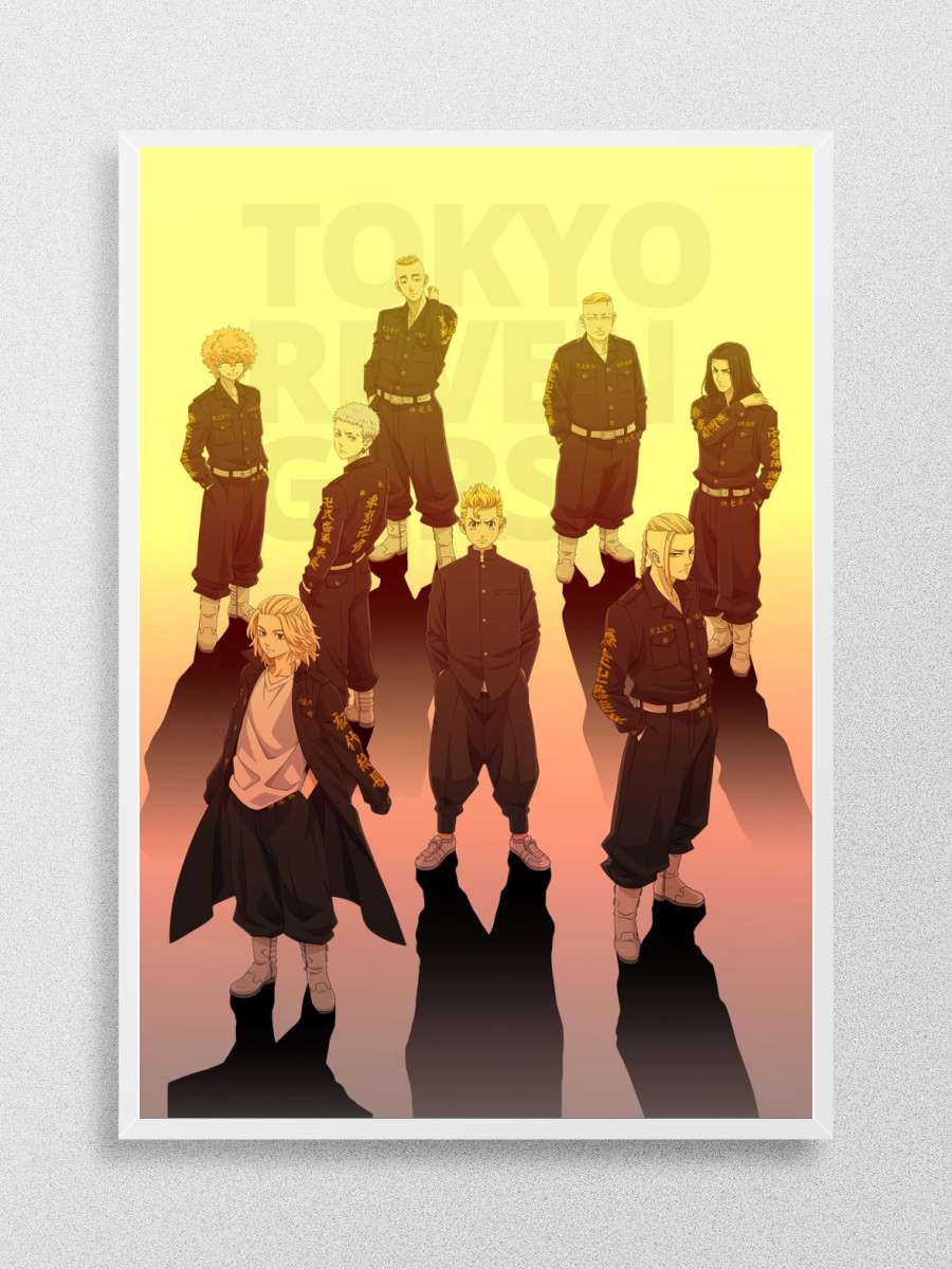 Tokyo Revengers Anime Poster Çerçevesiz Yüksek Kalite Anime Duvar Poster