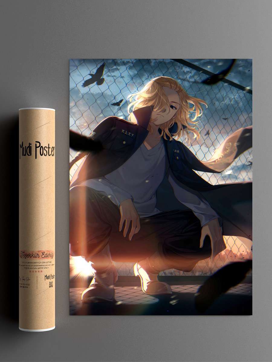 Tokyo Revengers Anime Poster Çerçevesiz Yüksek Kalite Anime Duvar Poster